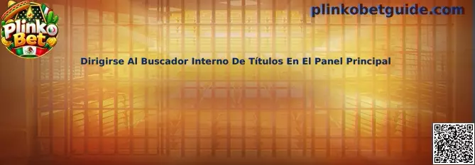 Buscador interno de títulos en el panel principal