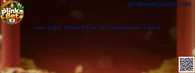 Imagen ilustrativa de la guía para conocer cómo jugar Plinko GO de 1X2gaming, sus tableros y multiplicadores
