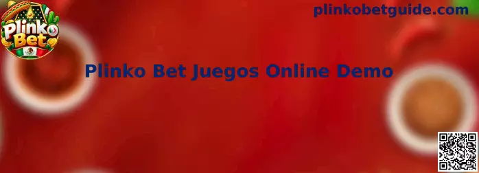 Interfaz de prueba de Plinko Bet juegos online demo