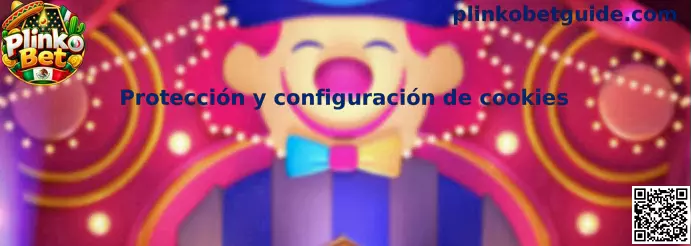 Protección y configuración de cookies en Plinko Bet